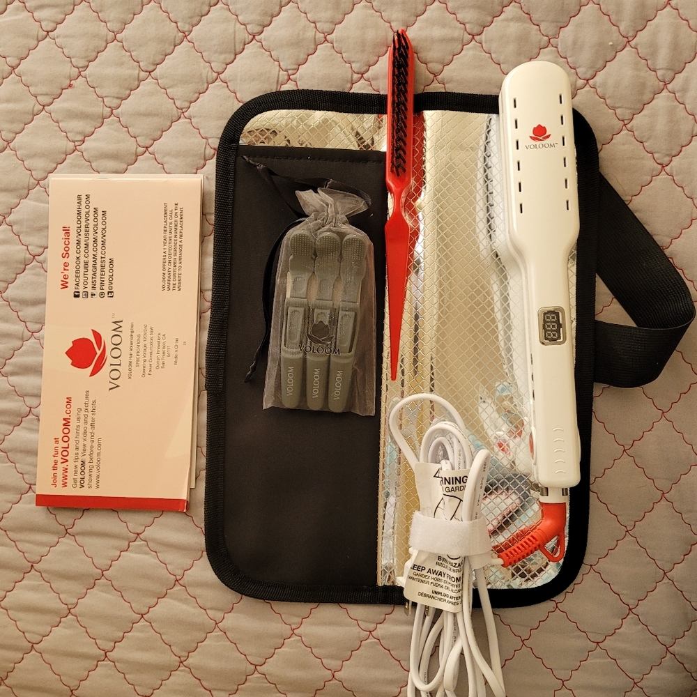 Voloom hair volumizing iron